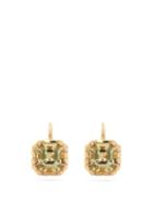 Matchesfashion.com Retrouvai - Tourmaline & 14kt Gold Drop Earrings - Womens - Yellow Gold