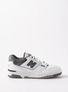 New Balance - Bb550 Leather Trainers - Mens - Grey White