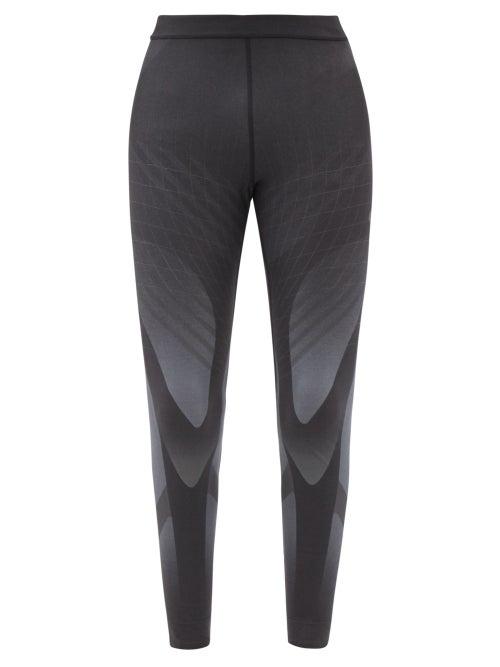 Asics - Metarun Panelled Running Tights - Mens - Black