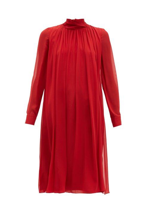 Matchesfashion.com Max Mara - Rugiada Dress - Womens - Red