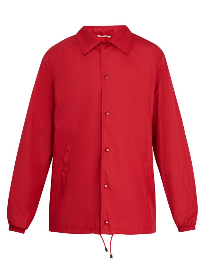 Valentino Logo-print Shell Jacket