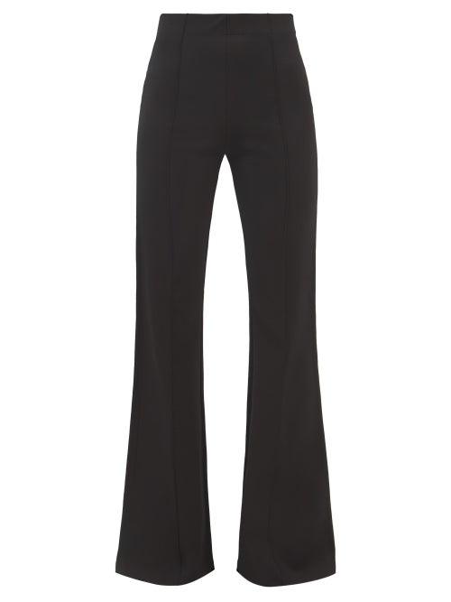 Gauge81 - Savanna High-rise Pintucked Trousers - Womens - Black