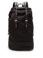 Matchesfashion.com Valentino - Vltn Nylon Backpack - Mens - Black