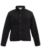 Matchesfashion.com Ymc - Beach Shawl-collar Fleece Jacket - Mens - Black