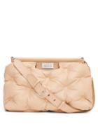 Maison Margiela - Glam Slam Medium Quilted-leather Shoulder Bag - Womens - Beige