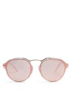 Dior Eclat Mirrored Sunglasses