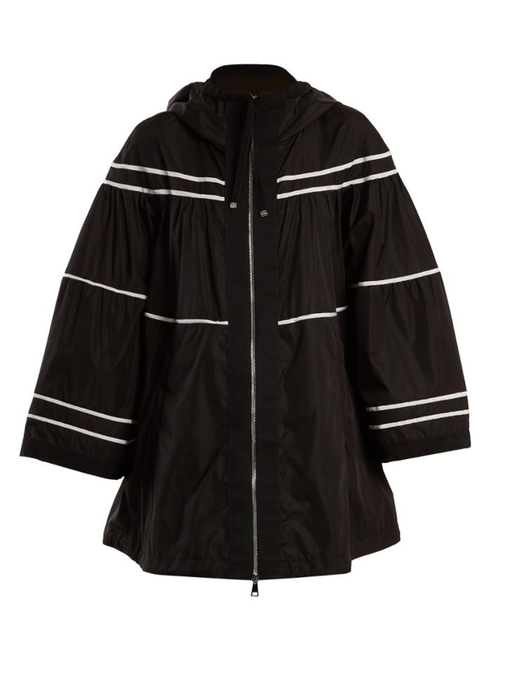 Moncler Lazuli Striped Raincoat