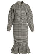 A.w.a.k.e. Jellychess Fluted-hem Oversized Trench Coat