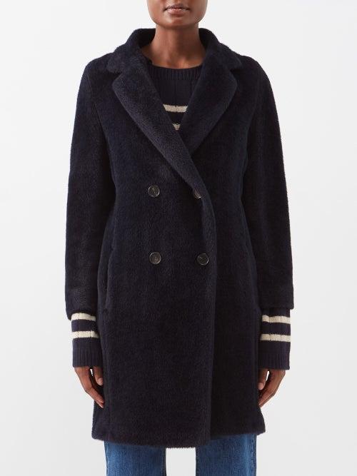S Max Mara - Roseto Coat - Womens - Dark Navy