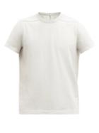 Matchesfashion.com Rick Owens - Cotton-slub Jersey T-shirt - Mens - Grey