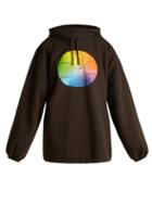 Matchesfashion.com Balenciaga - Universal Flow Cotton Jersey Hooded Sweatshirt - Womens - Black