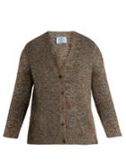 Prada V-neck Cashmere-knit Cardigan