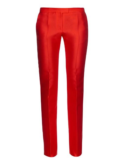 Preen By Thornton Bregazzi Piccadilly Double-faced Satin Trousers