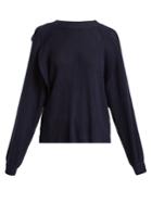 Chloé Frilled Crew-neck Sweater
