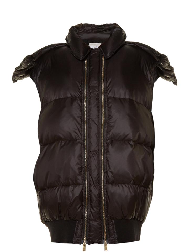 Stella Mccartney Oversized Quilted Shell Gilet