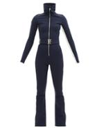 Matchesfashion.com Cordova - Belted Technical-twill Ski Suit - Womens - Navy
