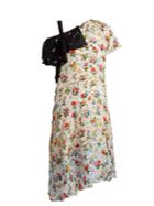 Preen Line Jacqui Asymmetric Floral-print Crepe Dress