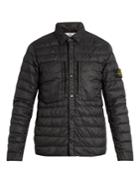 Stone Island Point-collar Quilted Down Jacket