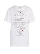 Alexander Mcqueen Script-print Cotton T-shirt