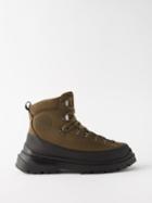 Canada Goose - Journey Leather Hiking Boots - Mens - Green Black