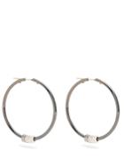 Spinelli Kilcollin Pegasus Gris Diamond & White-gold Earrings