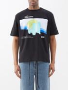 Loewe - Chia Elephant-print Cotton-jersey T-shirt - Mens - Black