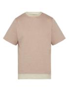 Matchesfashion.com Oliver Spencer - Huson Striped Cotton T Shirt - Mens - Pink
