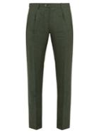 Etro Tailored Linen Trousers