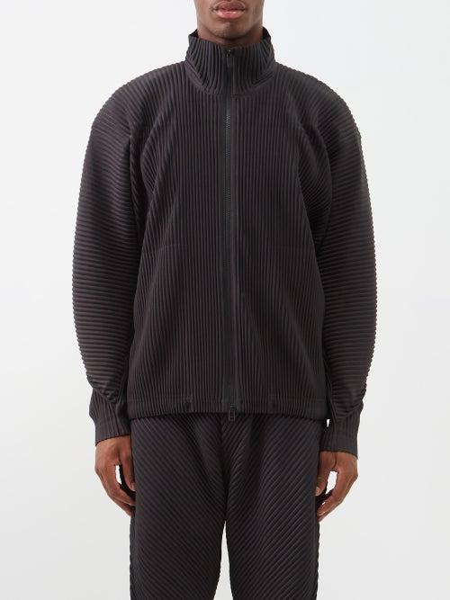 Homme Pliss Issey Miyake - Arc Technical-pleated Jacket - Mens - Grey