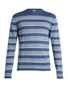 Loewe Striped Linen-blend Sweater