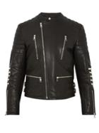 Neil Barrett Leather Biker Jacket