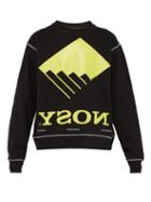 Matchesfashion.com United Standard - Nosy Cotton Jersey Sweatshirt - Mens - Black