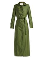 Giuliva Heritage Collection Aida Wool And Silk-blend Midi Dress