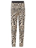 Matchesfashion.com Paco Rabanne - Leopard-print Jersey Leggings - Womens - Leopard