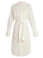 Zimmermann Rife Gothic Lace-insert Shirtdress