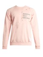 Satisfy Cult Distressed Cotton Sweater