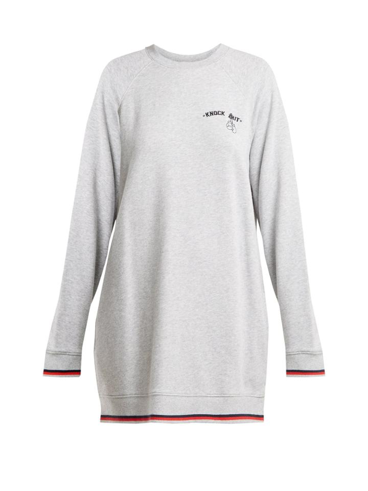 The Upside Knockout Cotton Sweatshirt Dress