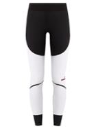 Adidas By Stella Mccartney Contrast-panel Performance Leggings