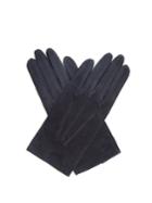Bottega Veneta Top-stitched Suede Gloves