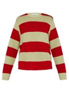 Matchesfashion.com Craig Green - Striped Merino Wool Sweater - Mens - Green