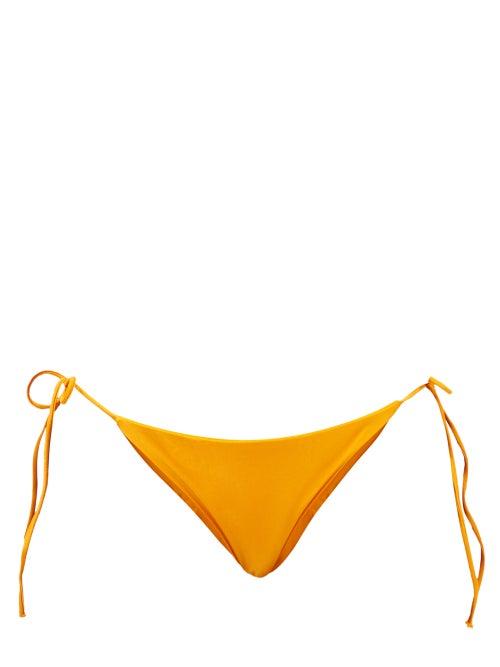 Jade Swim - Ties Side-tie Bikini Briefs - Womens - Orange