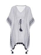 Velvet By Graham & Spencer Janessa Embroidered Tassel-hem Dress