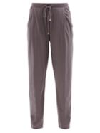 Hanro - Sleep & Lounge Cotton-blend Jersey Trousers - Womens - Grey