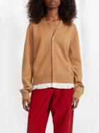 Maison Margiela - Distressed Cardigan - Womens - Camel