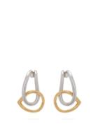 Matchesfashion.com Charlotte Chesnais - Blaue Gold Vermeil And Sterling Silver Earrings - Womens - Silver Gold