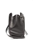 Matchesfashion.com Isabel Marant - Taj Studded Leather Cross-body Bag - Womens - Black