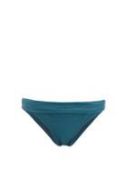 Matchesfashion.com Heidi Klein - Pintucked Bikini Briefs - Womens - Green