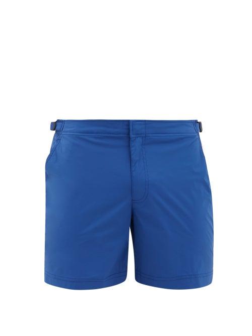Matchesfashion.com Orlebar Brown - Bulldog Sport Tailored Swim Shorts - Mens - Blue Multi