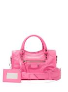 Matchesfashion.com Balenciaga - Classic City Mini Leather Cross Body Bag - Womens - Pink