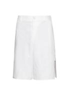 Damir Doma Passer Side-slit Cotton Shorts